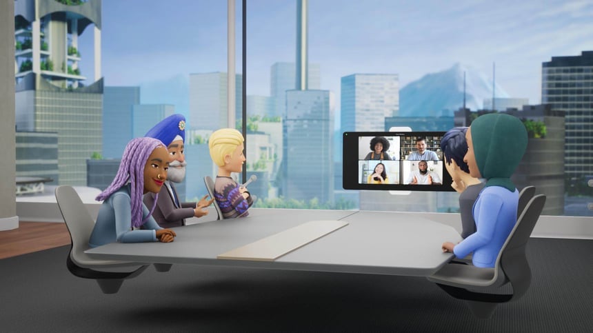 Meta-horizon-workrooms-platform