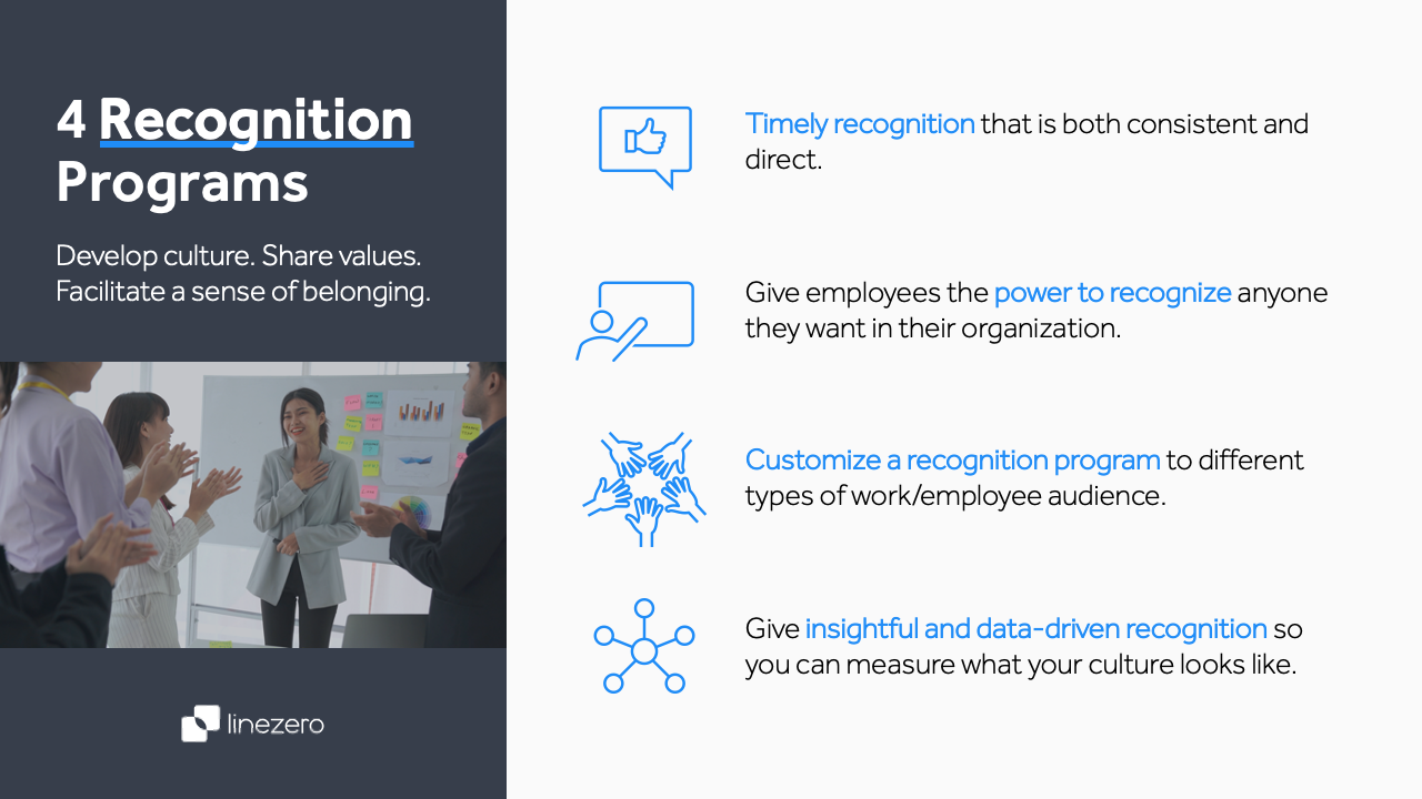 Recognition Programs for employee experience 