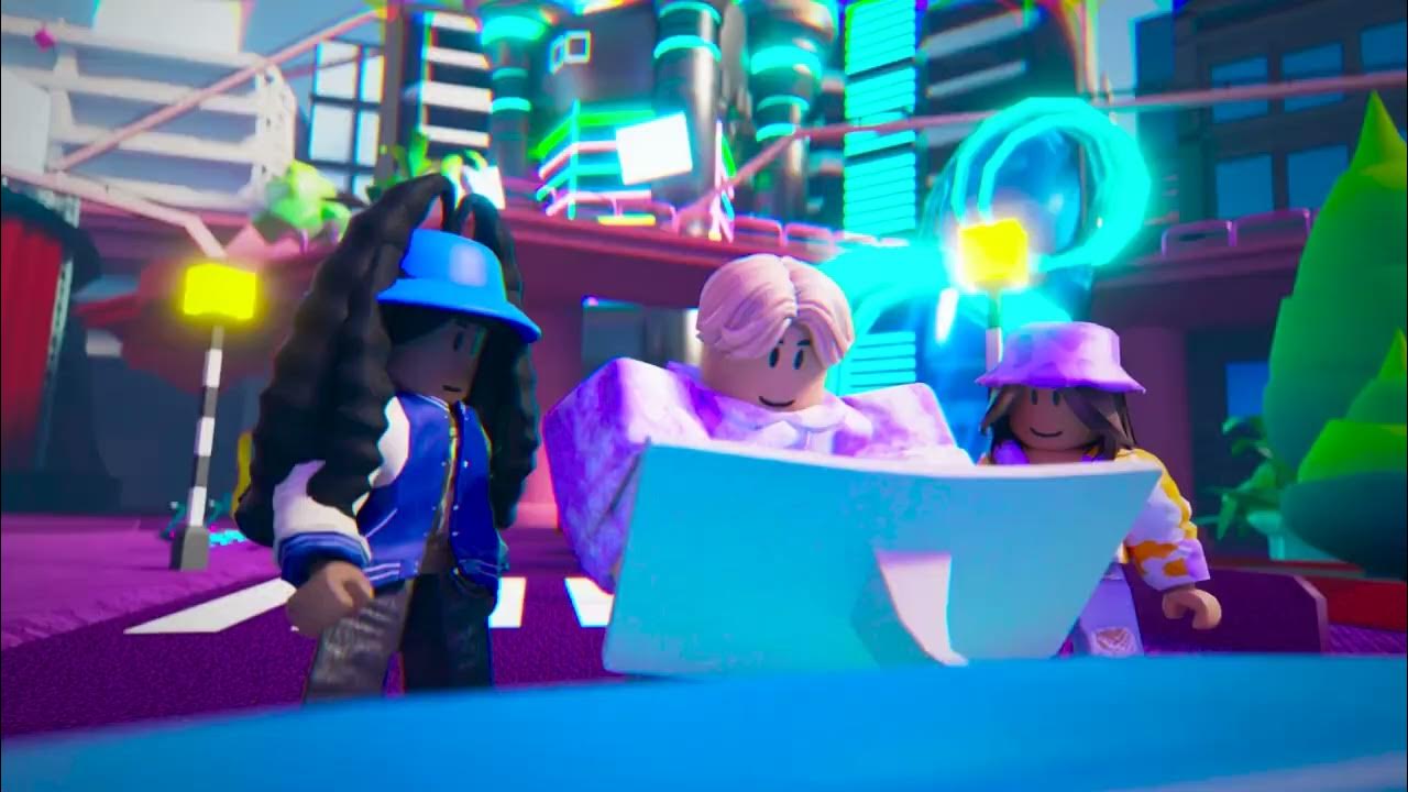 avatars shopping in the mall