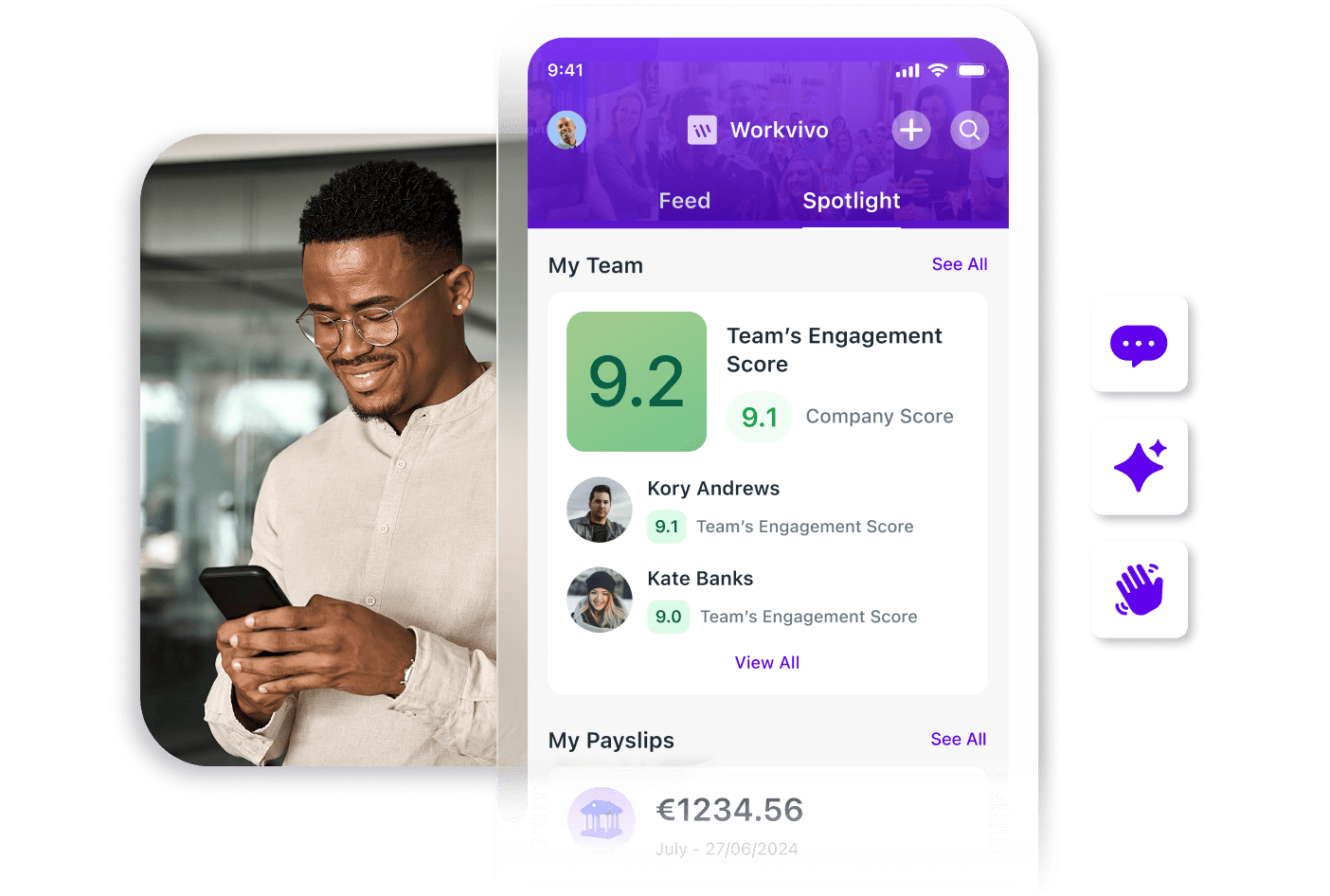 Workvivo Team Engagement Score