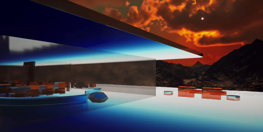Krista Kim-Metaverse-art-room