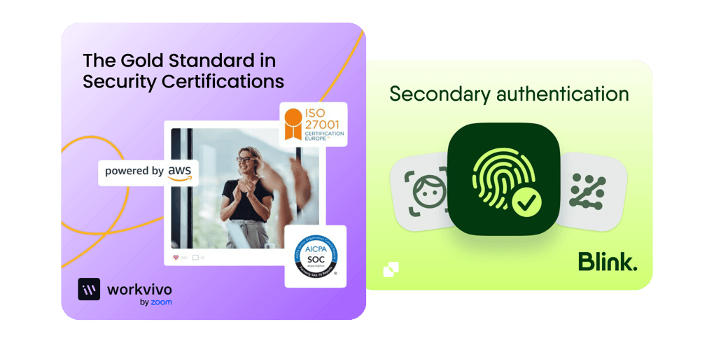 Workvivo and Blink security features