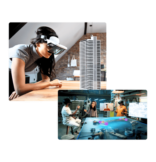 people experiencing the metaverse
