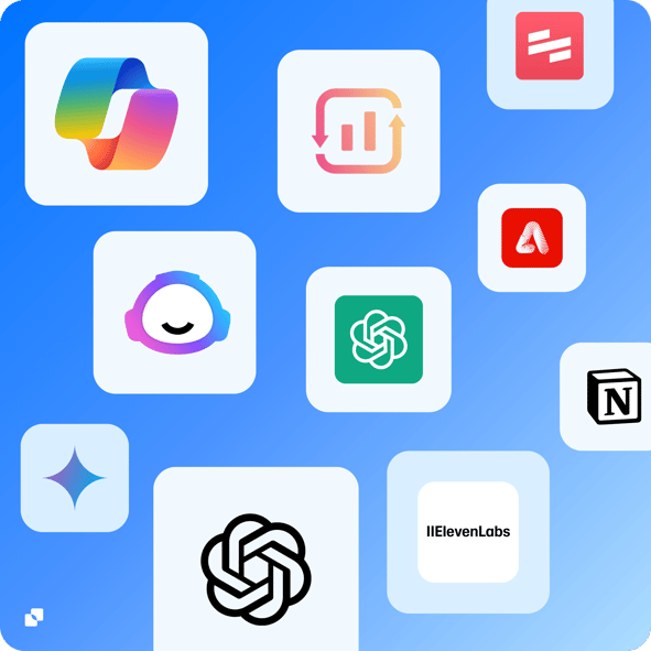 GenAI Tools Icons Graphic