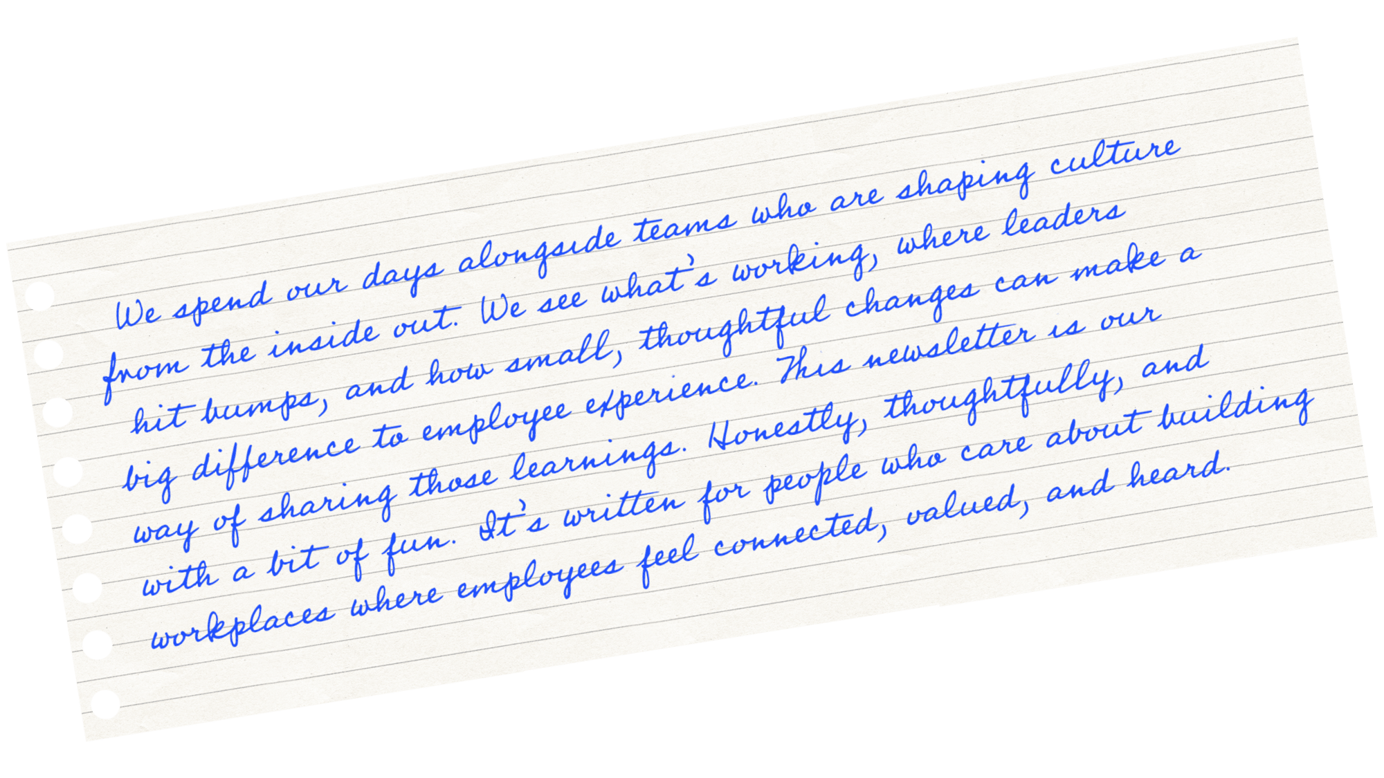 A Note From LineZero