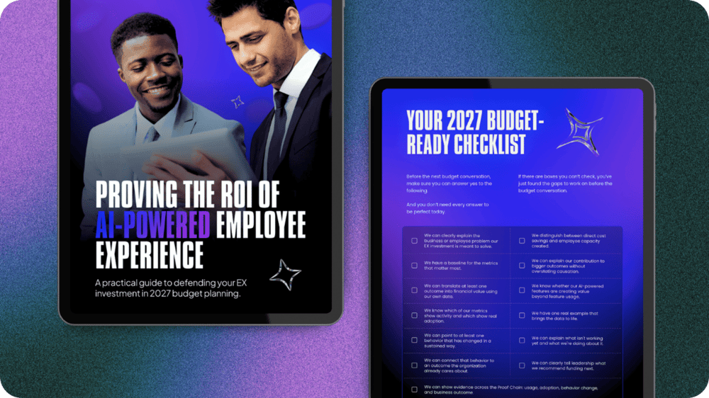 Proving The ROI of AI-Powered Employee Experience