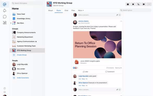 workplace from facebook demo