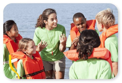 Tim Hortons Camp Swimming