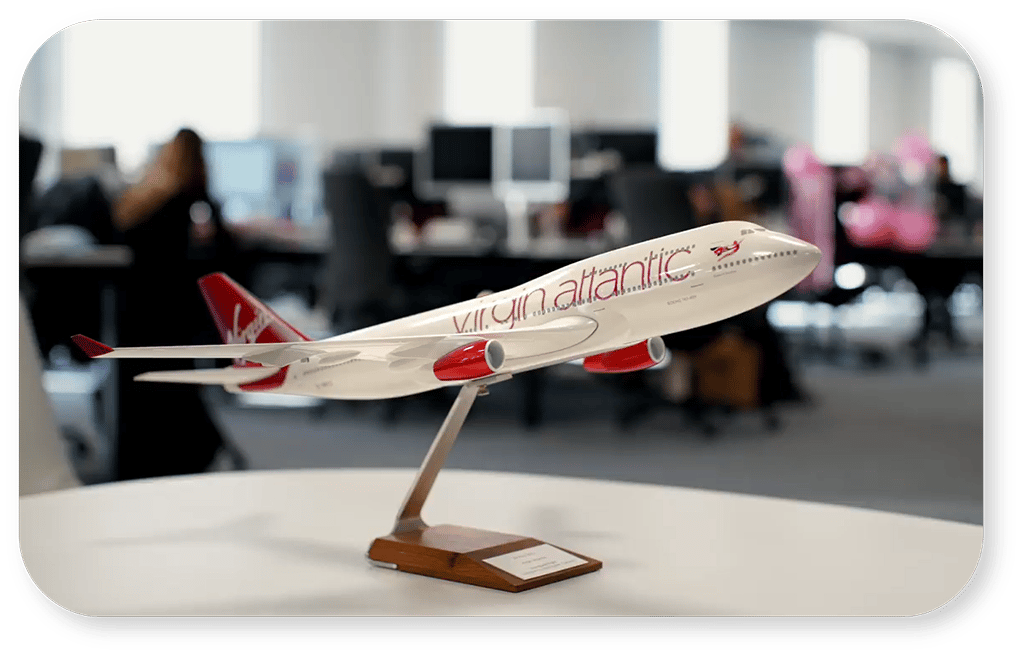 Virgin Atlantic Plane