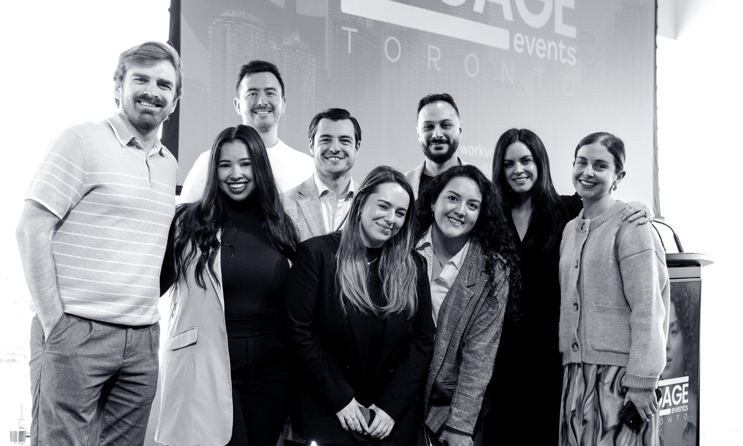 Workvivo and LineZero team at Workvivo Engage in Toronto