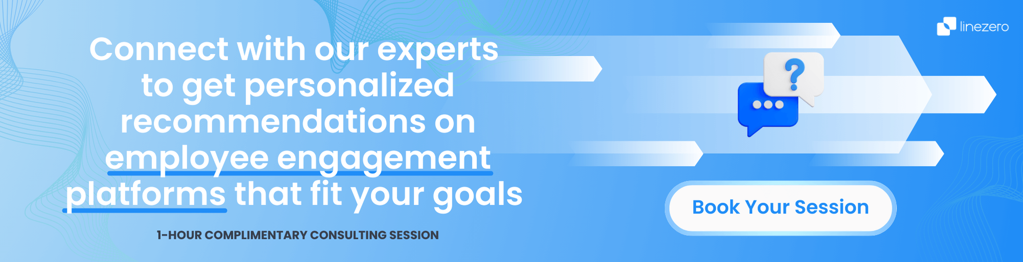 1 hour complimentary session banner CTA