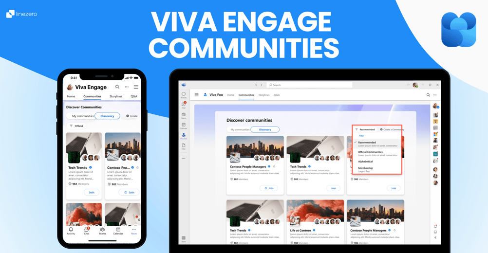viva engage communities graphic
