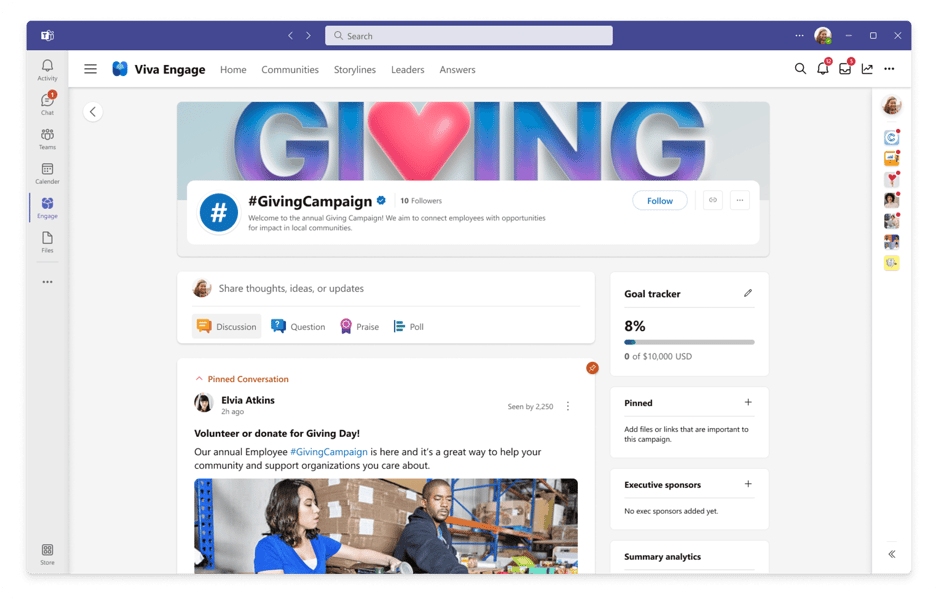 campaigns-viva-engage-feature