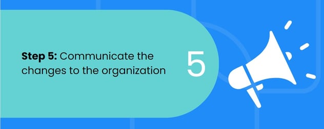 step 5 - corporate communication 