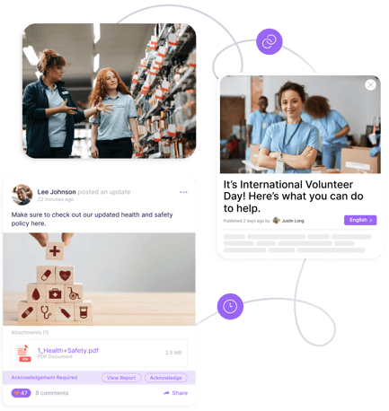 workvivo as an example of a communication tool for internal purposes