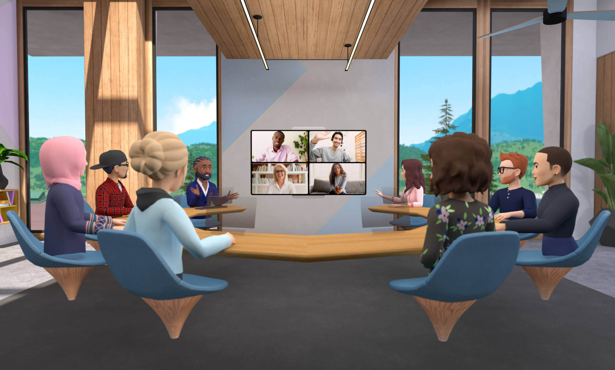 workrooms full view vr meetings