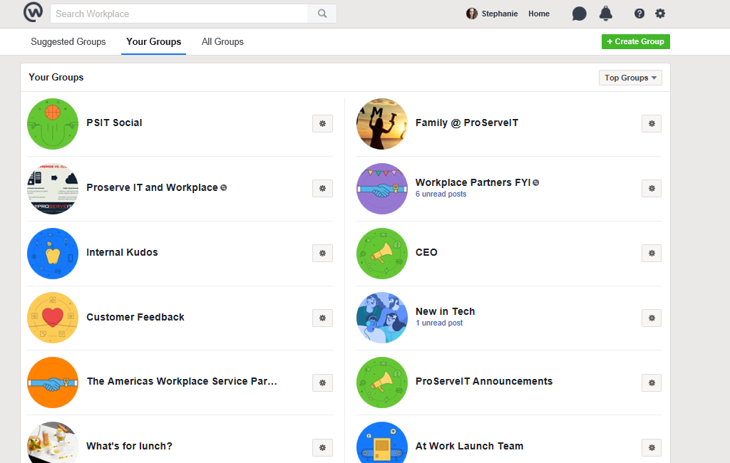 How to Use Workplace: Start Exploring Groups